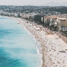 Circuit Riviera: Nordul Italiei și Coasta de Azur - Promenade des Anglais și plaja din Nisa
