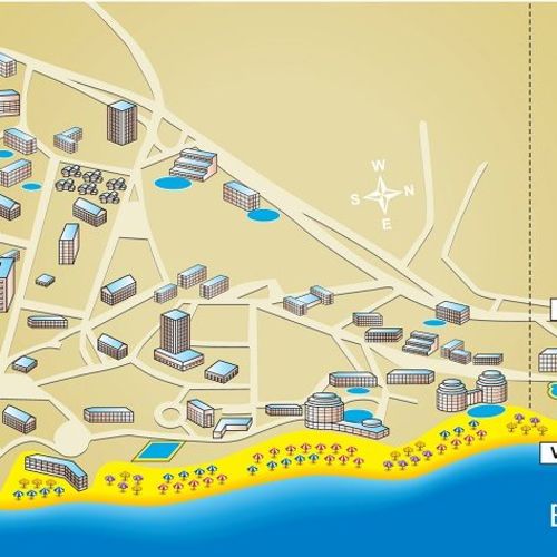 Hartile statiunilor din Bulgaria