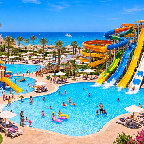 Vacanță în Egipt la hoteluri cu aquapark - Hotel cu Aquapark, Hurghada