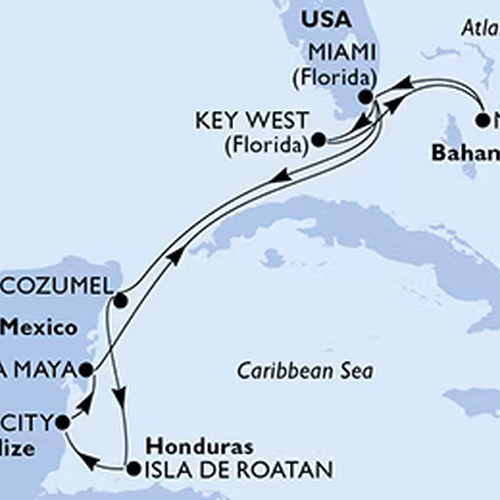 MSC Magnifica - de Paste si 1 Mai 2024 in Caraibe